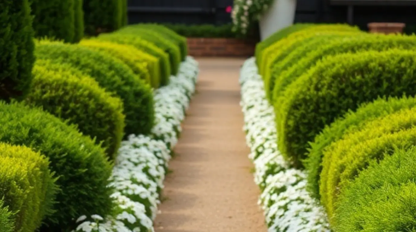 Green And White Garden Ideas